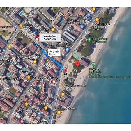 Apartamento Nova Pineda , Climatizado , Piscina Y A 230m De La Playa. La Pineda